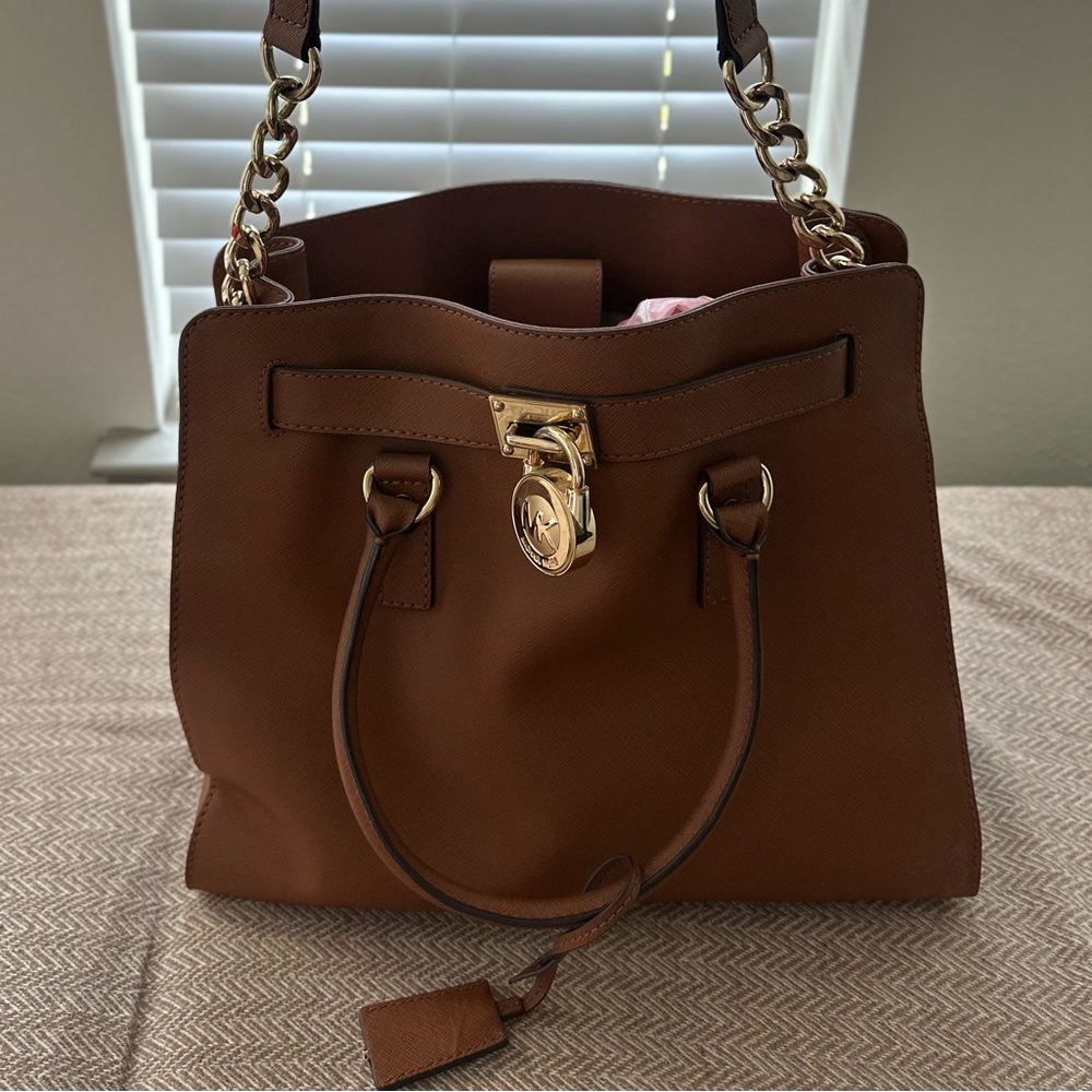 Michael Kors Brown Leather Shoulder bag